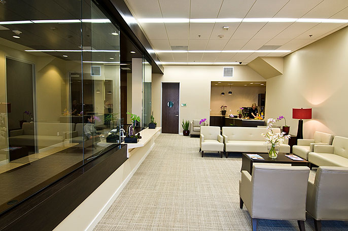 Webby Hills Cancer  Center lobby